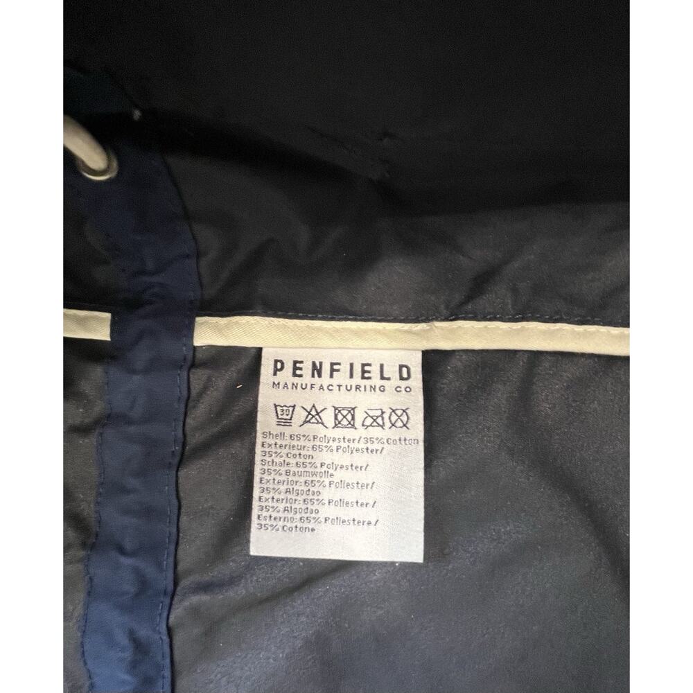 Penfield Blue Hudson Wax 65/35 Windproof Water Resistant Jacket Men’s Medium - Picture 9 of 12
